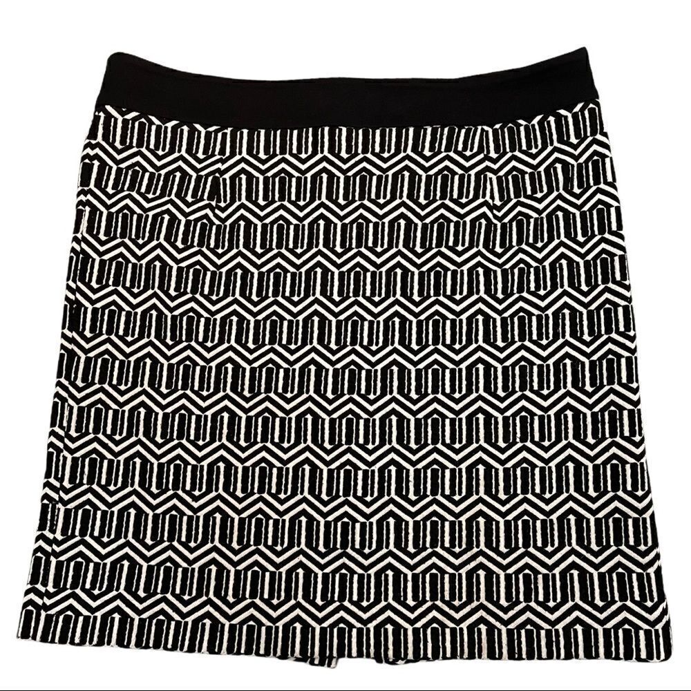 banana Republic Patterned Skirt Sz 10